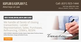 Kaplan & Kaplan PC Loan Closing Attorney