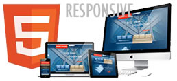 responsive website design on numerous devices